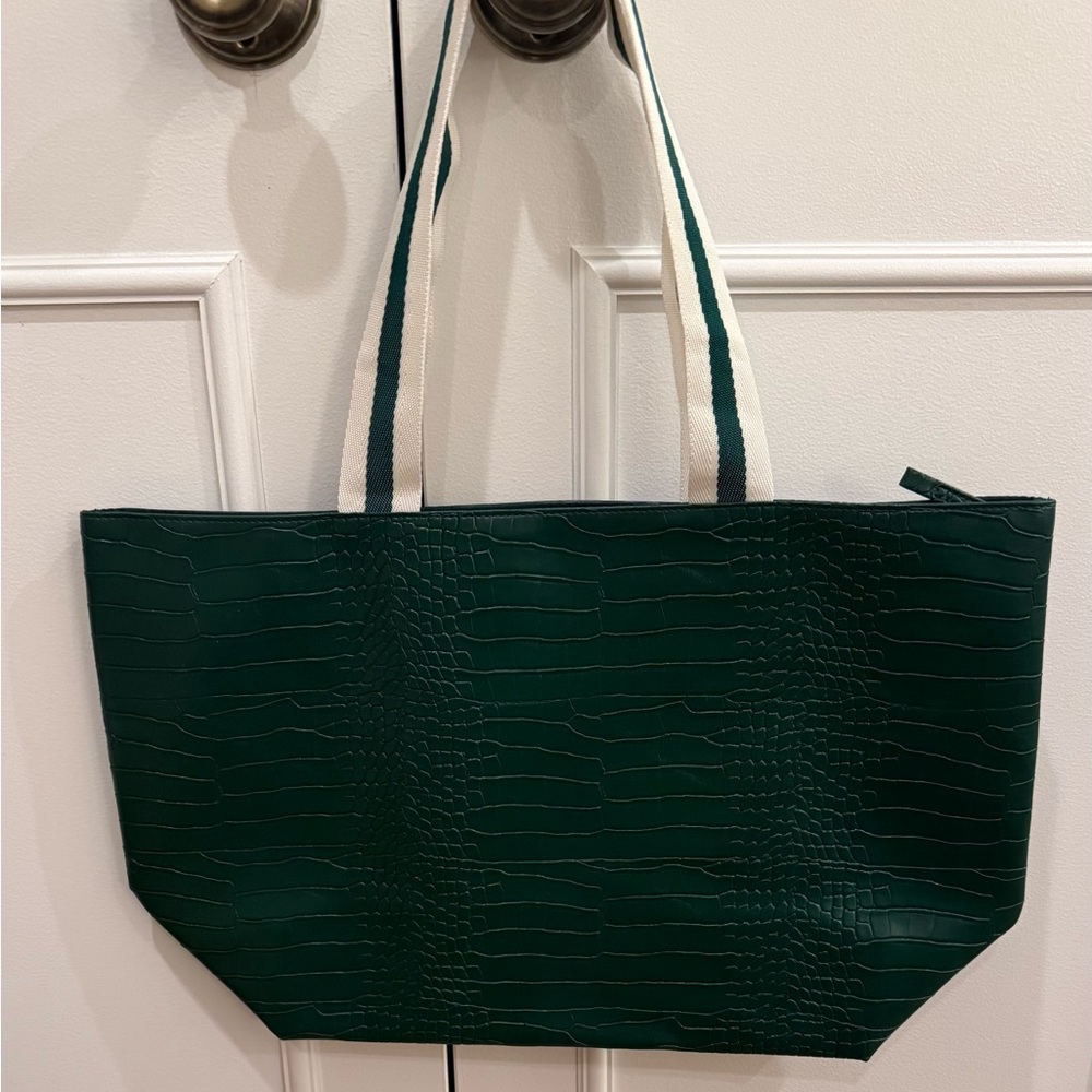 Elegant Green Tote Bag